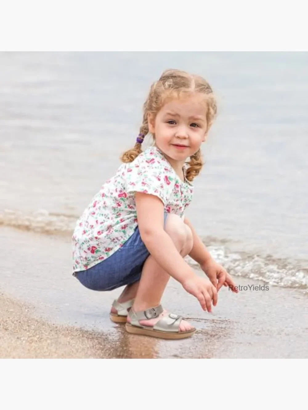 Toddler Sandals with Double Buckle - Adjustable, Lightweight, Non-Slip